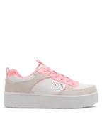 Buty dla dziewczynek - Skechers Sneakersy 310194L WCRL Biały - miniaturka - grafika 1
