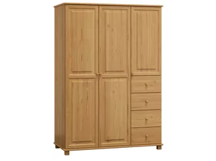 Szafa sosnowa 3D nr4 S133 olcha - Szafy - miniaturka - grafika 1