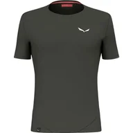 Koszulki męskie - SALEWA Koszulka Marka Model PEDROC Dry M HYB T-Shirt - miniaturka - grafika 1