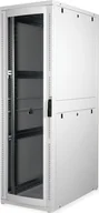 Szafy rack - Szafa Roline ROLINE Serverschrank 48,26cm 19Zoll 42 HE 600x1000 BxT grau Plexiglas - miniaturka - grafika 1