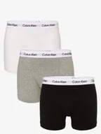 Majtki męskie - Calvin Klein Obcisłe bokserki pakowane po 3 szt. Mężczyźni Dżersej czarny|szary|biały jednolity, S - miniaturka - grafika 1