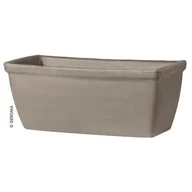 Donice - Skrzynka ceramiczna Cass Roma Liscia GRAFITE 32 cm - miniaturka - grafika 1