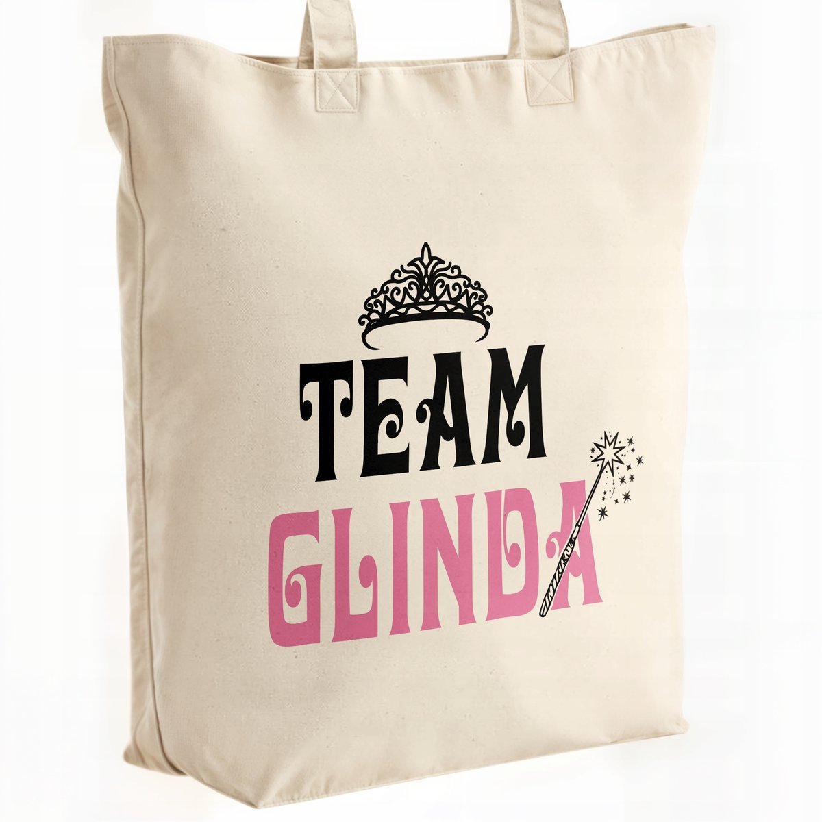Torba bawełniana Premium Wicked For Good Oz Elphaba Glinda Dla Fanów
