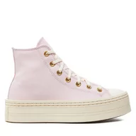 Trampki damskie - Trampki Converse Chuck Taylor All Star Modern Lift A07578C Różowy - miniaturka - grafika 1