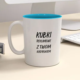Firmowy kubek reklamowy - CLASSIC z kolorowym wnętrzem - Kubki - miniaturka - grafika 1