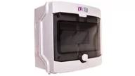 Rozdzielnie elektryczne - ETI Obudowa natynkowa 8 mod IP65 drzwi transparentne ECH-8G 001101061 fotowoltaika - miniaturka - grafika 1