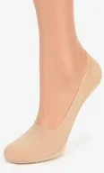 Skarpetki damskie - Stopki damskie beżowe klasyczne z silikonem Comfort Classic Marilyn - miniaturka - grafika 1