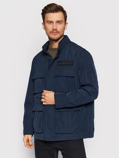 Kurtki męskie - Pepe Jeans Kurtka przejściowa Dastan PM402401 Granatowy Regular Fit - grafika 1