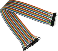 Kable komputerowe i do monitorów - Alcasa kabelmeister Jumper Wire 40-Pin St-Bu 40cm - miniaturka - grafika 1