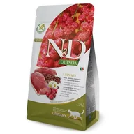 Sucha karma dla kotów - Farmina N&D Cat Quinoa Urinary Duck 5 kg - miniaturka - grafika 1