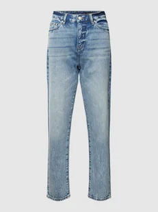 Jeansy o kroju boyfriend fit z 5 kieszeniami - Spodnie damskie - miniaturka - grafika 1