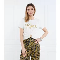 Koszulki i topy damskie - Michael Kors T-shirt KORS LOGO | Regular Fit - miniaturka - grafika 1
