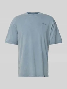 T-shirt z wyhaftowanym logo model ‘PLENTYWOOD’ - Koszulki męskie - miniaturka - grafika 1