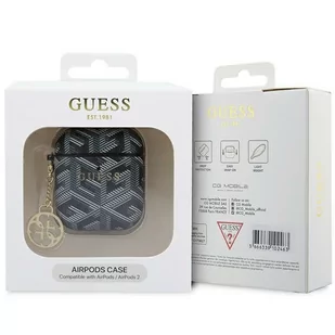 Guess GUA2PGCE4CK AirPods 1/2 cover czarny/black GCube Charm - Akcesoria do słuchawek - miniaturka - grafika 3
