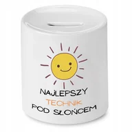 Skarbonki - Dla Krupiera Skarbonka na Urodziny na Prezent z Nadrukiem ze Zdjęciem + Opakowanie na prezent (wzór 01) - miniaturka - grafika 1