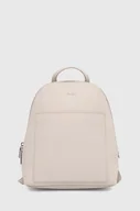 Plecaki - Calvin Klein plecak damski kolor beżowy mały gładki K60K611363 - miniaturka - grafika 1