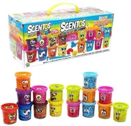 Masy plastyczne - Zestaw pachnący piasek kinetyczny +ciastolina 8szt - miniaturka - grafika 1