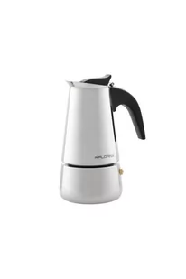 Florina Kawiarka stalowa do espresso Lungo na 6 filiżanek Oficjalny sklep producenta + wysyłka 24 h - Zaparzacze i kawiarki - miniaturka - grafika 2