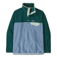 Bluzy sportowe damskie - Bluza damska Patagonia W's LW Synch Snap-T P/O Rozmiar: M / Kolor: niebieski/jasnoniebieski - miniaturka - grafika 1