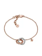 Bransoletki - Emporio Armani Bransoletka EGS3005221 Złoty - miniaturka - grafika 1