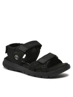 Klapki i japonki męskie - Timberland Sandały Governor's Island 3 Strap TB0A1QYZ001 Czarny - miniaturka - grafika 1