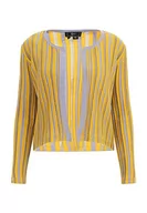 Swetry damskie - faina Kardigan damski 11026972, liliowy wielokolorowy, L, Liliowy, wielokolorowy, L - miniaturka - grafika 1