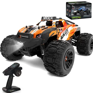 COIL Zdalnie sterowany samochód terenowy Auto 4x4 pilot terenowy 40km/h duży na pilota pomarańczowy 1:8 - Zabawki zdalnie sterowane - miniaturka - grafika 1