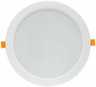 Oprawa DURE 3 DOWNLIGHT 24W Barwa Neutralna 230V 110st IP54 IK06 220x34 BIAŁY okrągła zasilacz zintegrowany SLI043009NW_PW - Lampy sufitowe - miniaturka - grafika 1