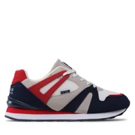 Sneakersy damskie - Sneakersy Big Star Shoes LL274950 Czerwony - miniaturka - grafika 1