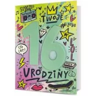 Kartki okolicznościowe i zaproszenia - Pan Dragon Karnet B6 Urodziny 16 HM200-2462 - miniaturka - grafika 1