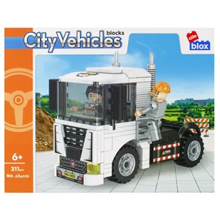 Klocki konstrukcyjne 211 elementów City Tir alleBLOX - Klocki - miniaturka - grafika 1