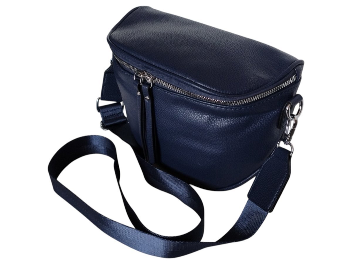 Nerka Damska Na Ramię, Torebka Damska Listonoszka, Mała Saszetka, Niebieski