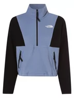 Bluzy damskie - The North Face - Damska bluza nierozpinana, niebieski|czarny - miniaturka - grafika 1