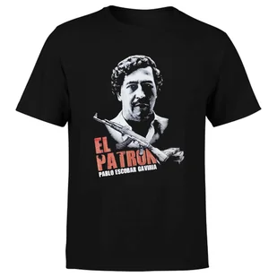 Koszulka męska z nadrukiem PABLO ESCOBAR GAVIRIA NARCOS M - Koszulki męskie - miniaturka - grafika 1