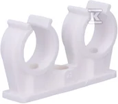 Inne mocowania - Uchwyt powójny ze śrubą dwugwintową 20-22mm Onnline (4szt w opk) - miniaturka - grafika 1