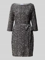 Spódnice - Sukienka mini z cekinowym obszyciem model ‘FAITH’ - miniaturka - grafika 1