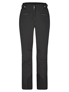 Spodnie damskie - Ziener Damskie spodnie narciarskie TILLA | krótkie rozmiary, wodoszczelne, Primaloft, czarne, rozmiar 23 - grafika 1