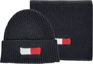 Czapki damskie - Tommy Hilfiger Zestaw czapka i szalik Tommy Hilfiger AM0AM05183-0G5 - miniaturka - grafika 1
