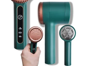 Golarka do ubrań Golarka Do Ubrań Elektryczna Mocna Akumulatorowa Duża Lekka Zielona - Golarki do ubrań - miniaturka - grafika 1