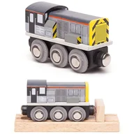 Mały naukowiec - Lokomotywa Class 8 Diesel Bigjigs Rail - miniaturka - grafika 1