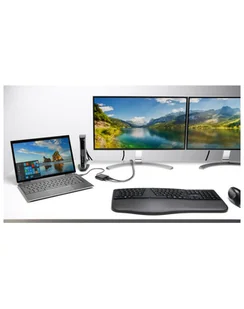 kensington Klawiatura ProFit Ergo Wireless Keyboard NL - Klawiatury - miniaturka - grafika 1