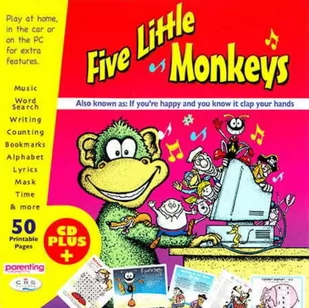 Five little Monkeys - Muzyka dla dzieci - miniaturka - grafika 1