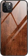 Etui i futerały do telefonów - König Design Etui kompatybilne z Apple iPhone 12 Pro Max Plastikowe, miękkie etui na telefon komórkowy - Ciemnobrązowe etui na telefon komórkowy - miniaturka - grafika 1