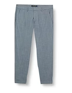 Spodnie męskie - Pierre Cardin spodnie męskie lyon, Silver, 34W / 34L - grafika 1