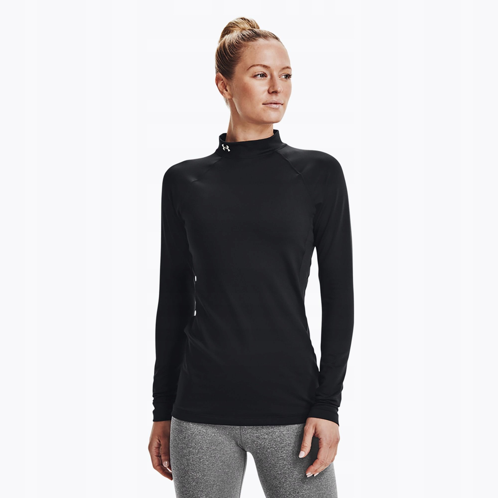Koszulka Damska Longsleeve Under Armourcg Authentics Mockneck XL