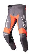 Odzież motocyklowa - Alpinestars Racer Hoen spodnie motocrossowe (szare/pomarańczowe, 30) - miniaturka - grafika 1