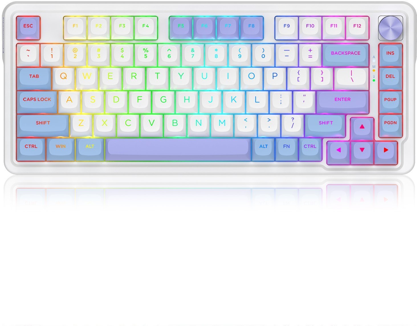 Redragon UCAL MAX Manbo Linear Switch K673WBP-RGB-MAX