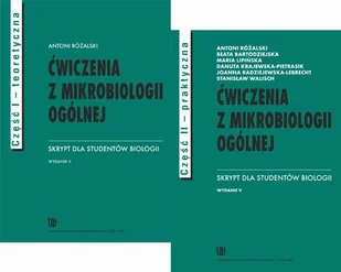 Różalski Antoni Ćwiczenia z mikrobiologii ogólnej Czę$4690ć 1 i 2 - Nauki przyrodnicze - miniaturka - grafika 1