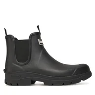 Kalosze męskie - Kalosze Barbour MRF0028BK31 Czarny - miniaturka - grafika 1