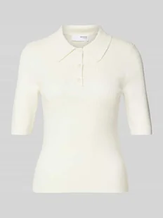Koszulka polo z rękawem o dł. 1/2 model ‘HELEN’ - Koszulki i topy damskie - miniaturka - grafika 1